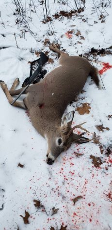 Gage Sallurday harvested this buck.