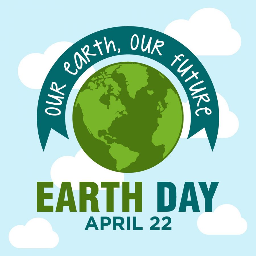 “Our Earth, our future. Earth Day. April 22.”