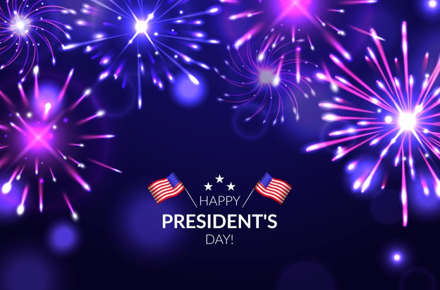 Presidents Day is celebrated on the third Monday of February.