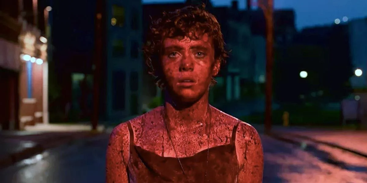 I Am Not Okay With This actress Sophia Lillis was covered in blood (both fake and real) for the ending shots of the series.