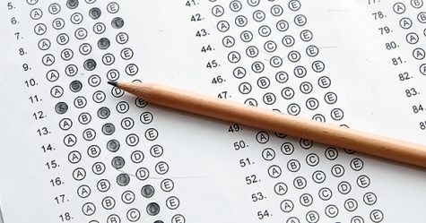 A photo of the answer form for standardized tests. Useful information and tips for upcoming and ongoing standardized testing.