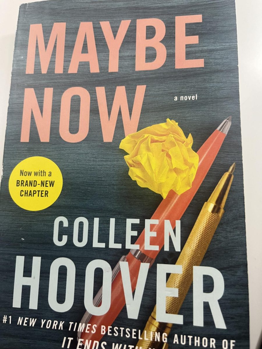 The cover of Maybe Now written by author Colleen Hoover.