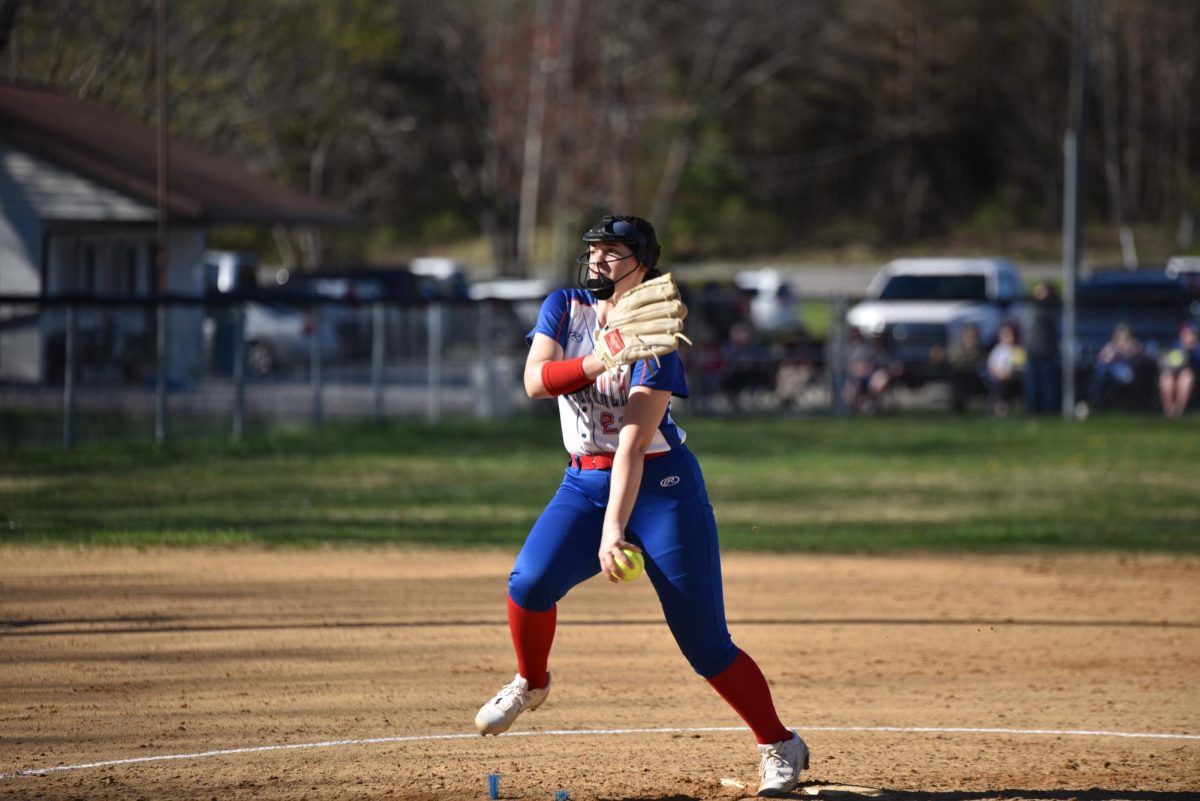 Makena Moore pitches a no-hitter against Penn Cambria on April 15th, 2024