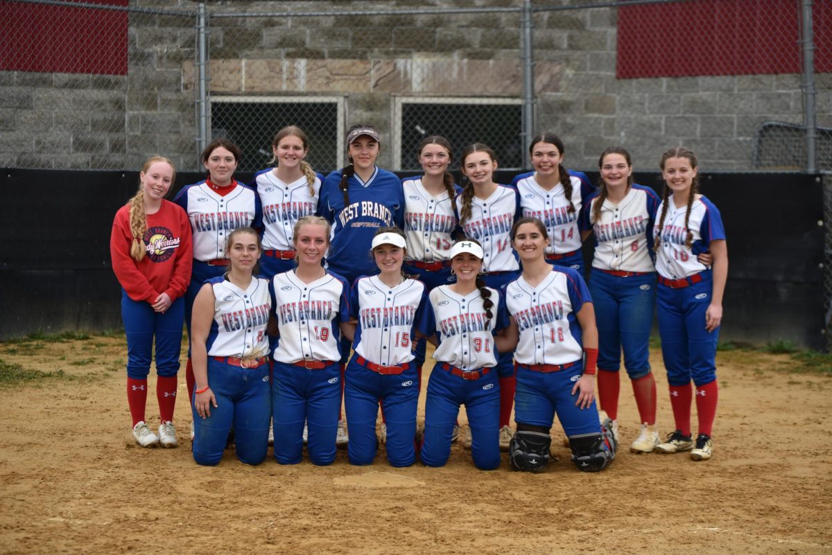 The 2024 softball team on senior night. The team returns six letterwinners this year. 