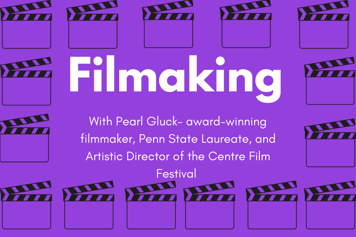 Join Pearl Gluck, an award-winning filmmaker in a filmmaking event. 