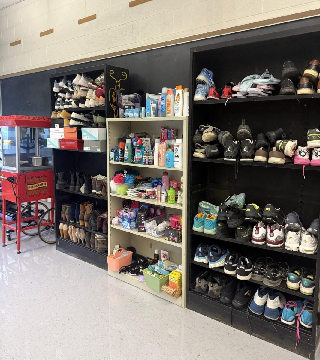 Located in Room 110 of the middle school, the clothing closet provides clothing and support to West Branch students in need.